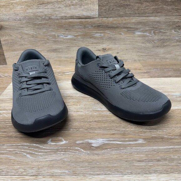 Kizik Lima Gray Breathable Knit Sneakers Women's Size 8/Men's 6.5 - Picture 6 of 7
